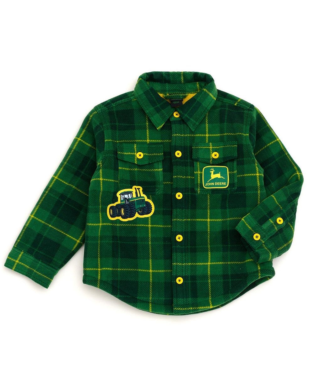 John Deere Little Boys (6-8) Fleece Lined jacket
