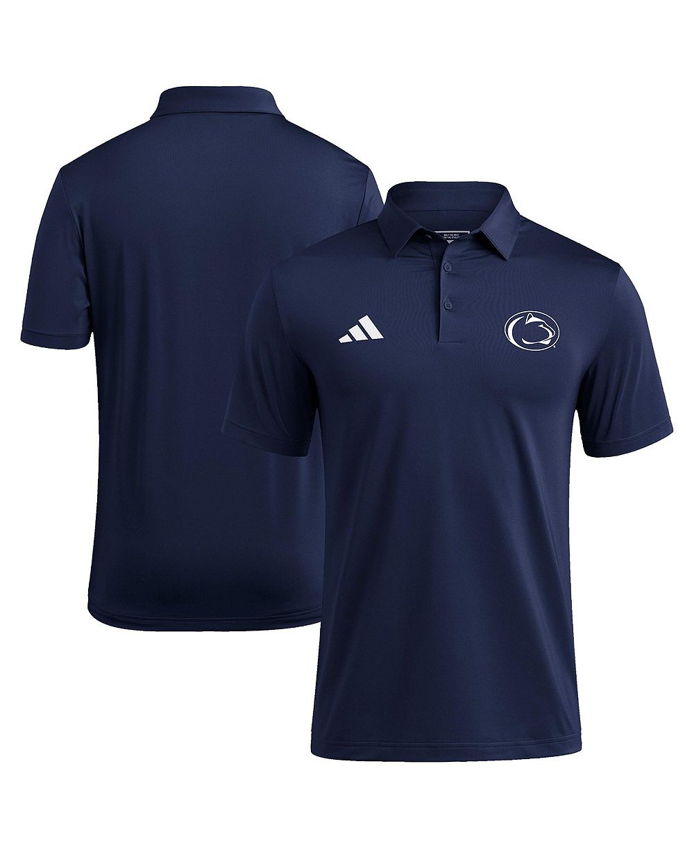 Мужская рубашка-поло adidas Navy Penn State Nittany Lions Ultimate 365 Solid