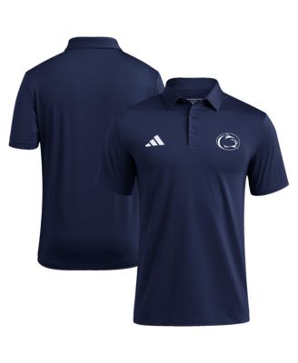 Мужская рубашка-поло adidas Navy Penn State Nittany Lions Ultimate 365 Solid