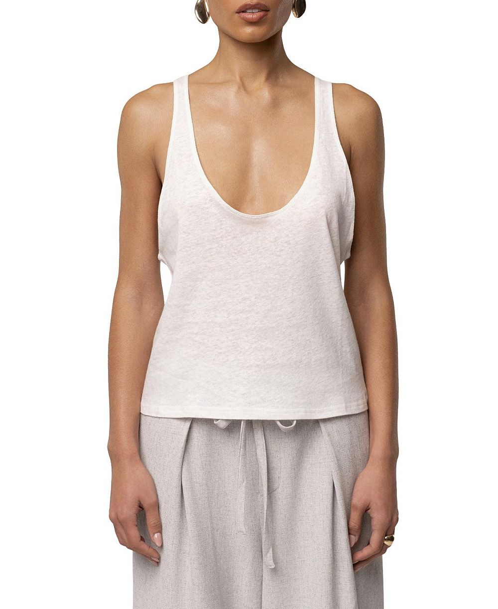 Женский топ JLUXLABEL Classic Scoop Neck Tank