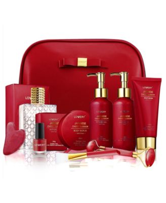 Lovery 11-Piece Luxury Japanese Cherry Blossom Body Care Spa Gift Set