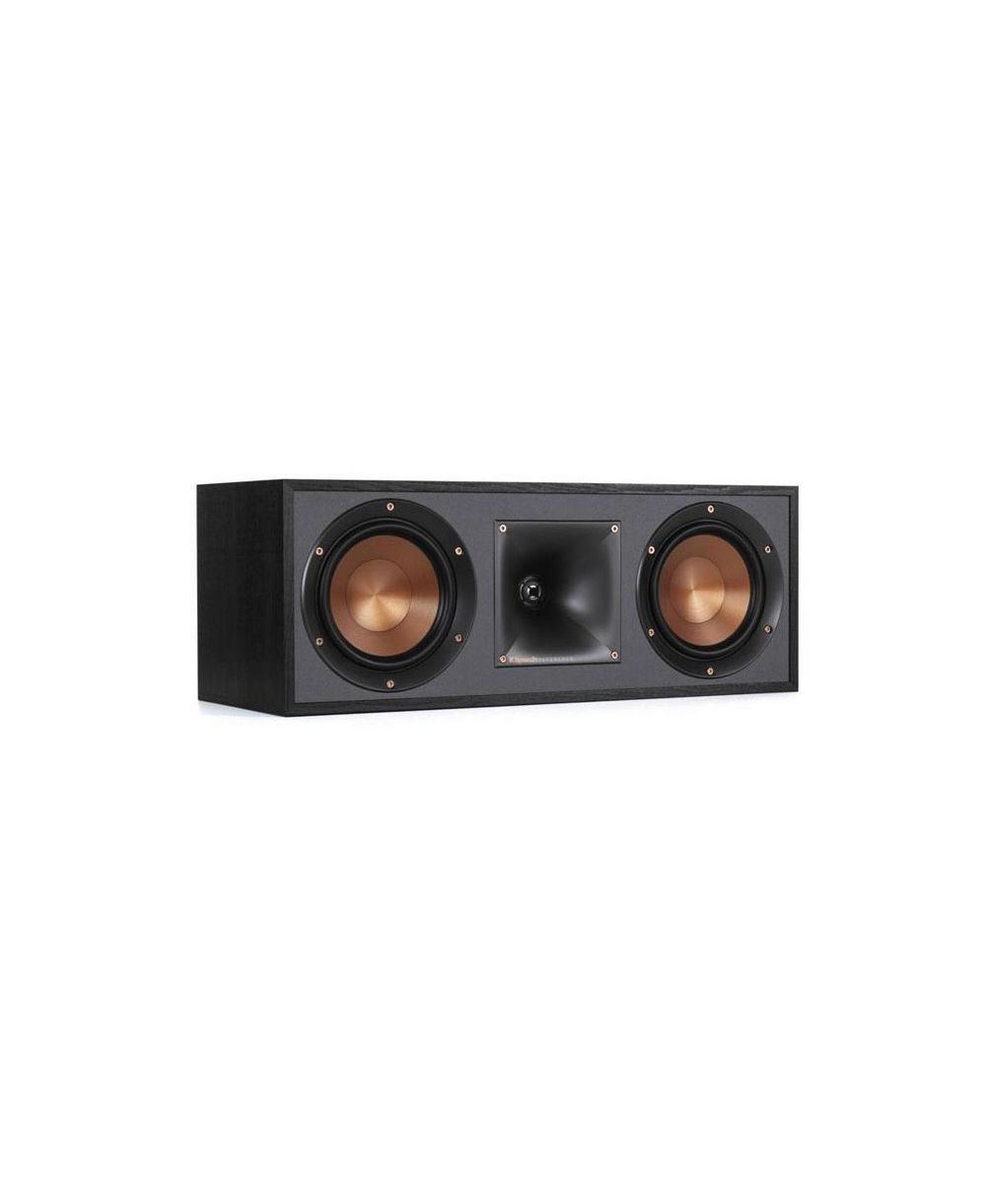 Klipsch Reference R-52C Two-Way Center Channel Speaker, Textured Wood Grain Vinyl