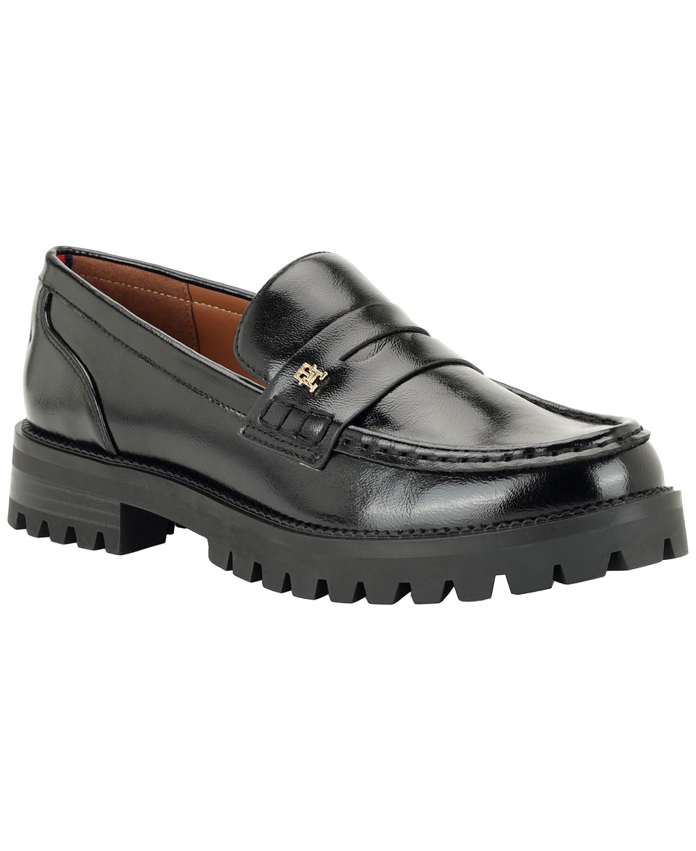 Tommy Hilfiger Women's Yesen Lug Sole Penny Loafers