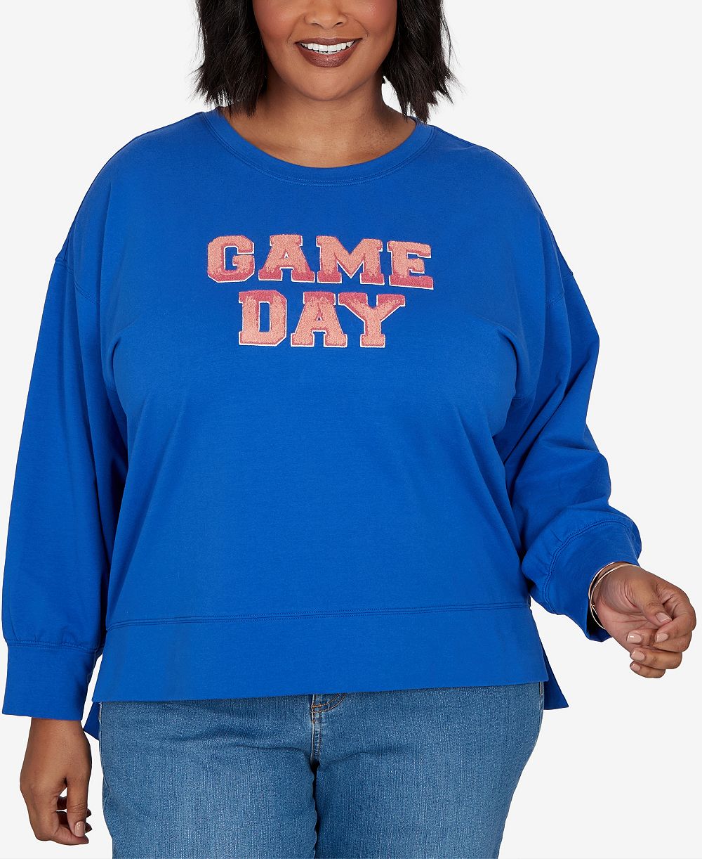 Свитшот Ruby Rd. Plus Size Game Day Graphic Terry