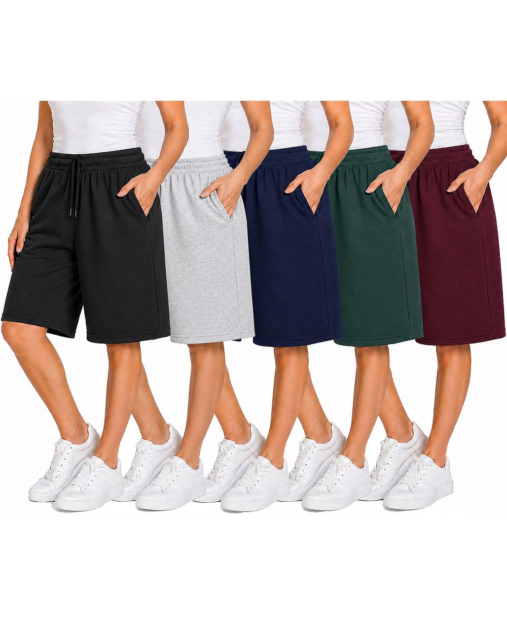 Шорты Blue Ice Women's Loose Fit Cotton Blend Lounge 5-Pack
