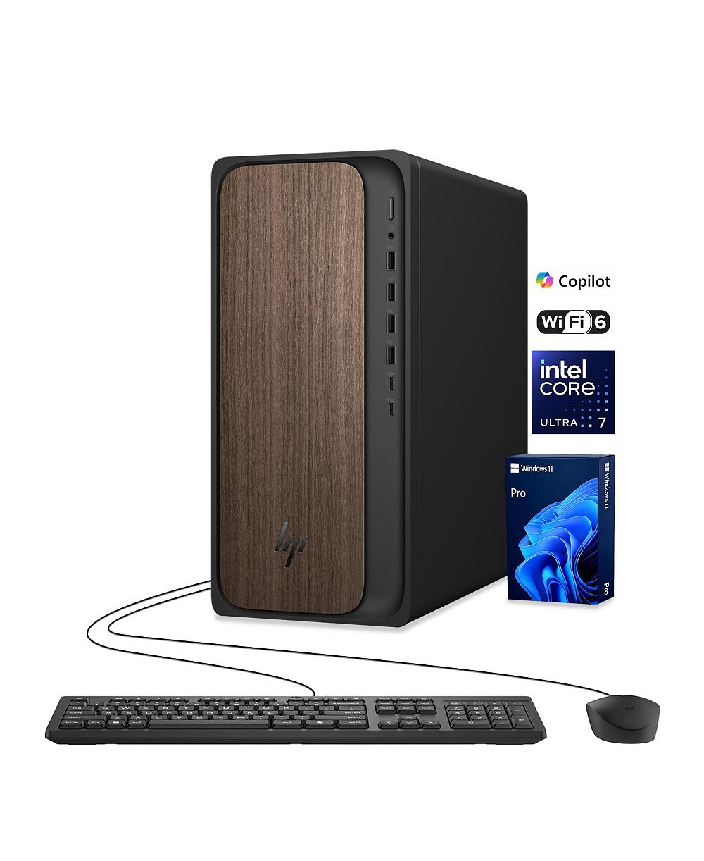 Настольный компьютер HP OmniDesk M03 Business, Core Ultra 7 265, Intel Graphics, 32GB DDR5, 2TB SSD, Wi-Fi 6, проводная клавиатура и мышь, Windows 11 Pro