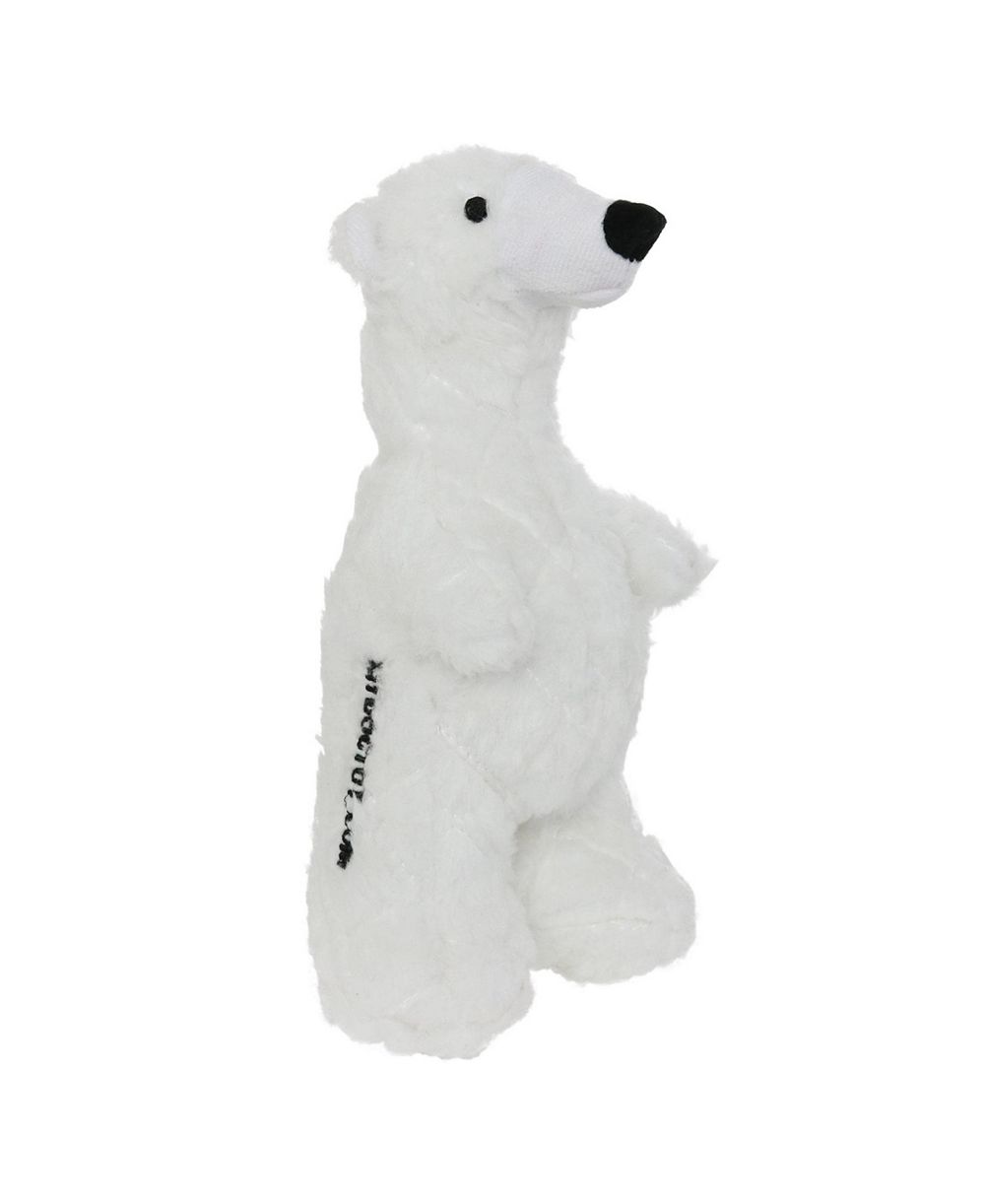 Mighty Arctic Polar Bear, Durable Plush Squeaky Dog Toy