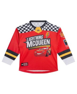 Cars Toddler Boys Lightning McQueen 2T - 4T Athletic Long Sleeve Tee