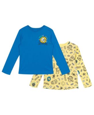 Minions Boy's (5-12) Two-Pack Long Sleeve T-Shirts