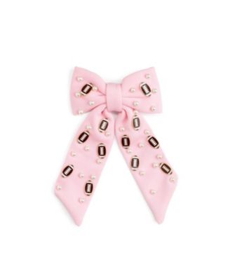 Заколка Sweet Wink Little and Big Girls Football Pearl Bow