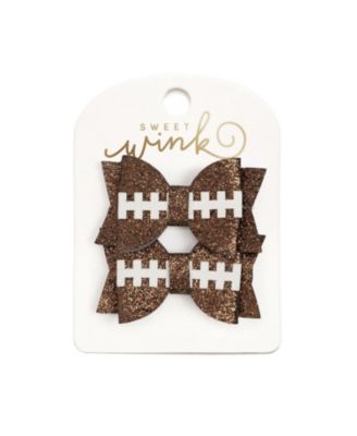 Набор заколок для волос Sweet Wink Little and Big Girls Game Day Glitter Bow