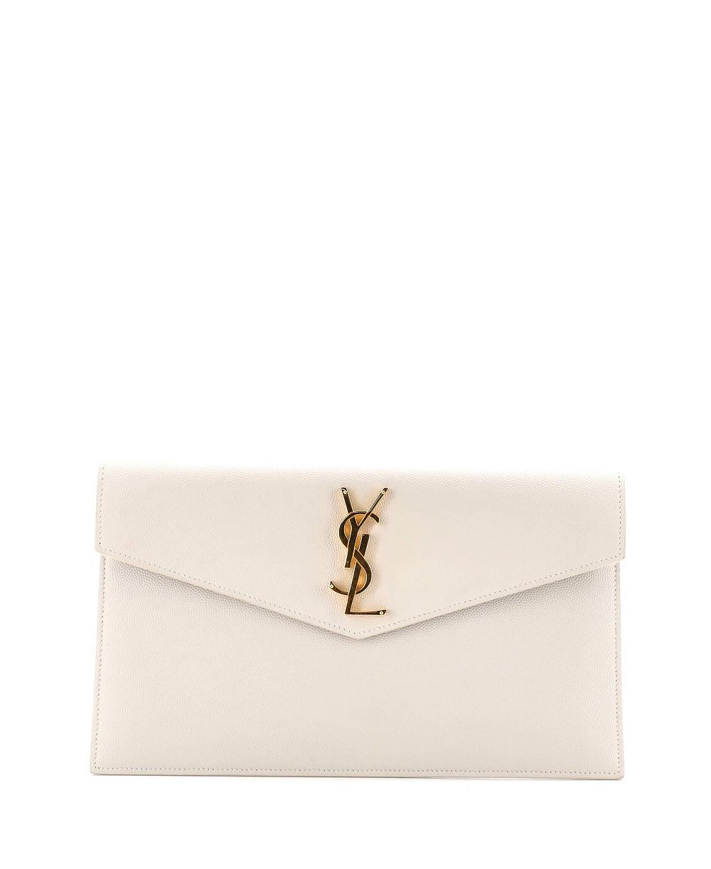 Кожаный косметичка Saint Laurent Uptown, б/у