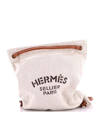 Б/у сумка Hermes Aline MM из ткани Toile