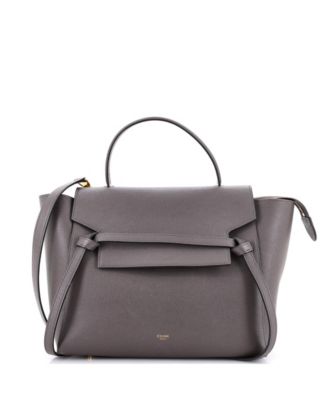 Pre-Owned Celine маленькая сумка-ремень из текстурированной кожи