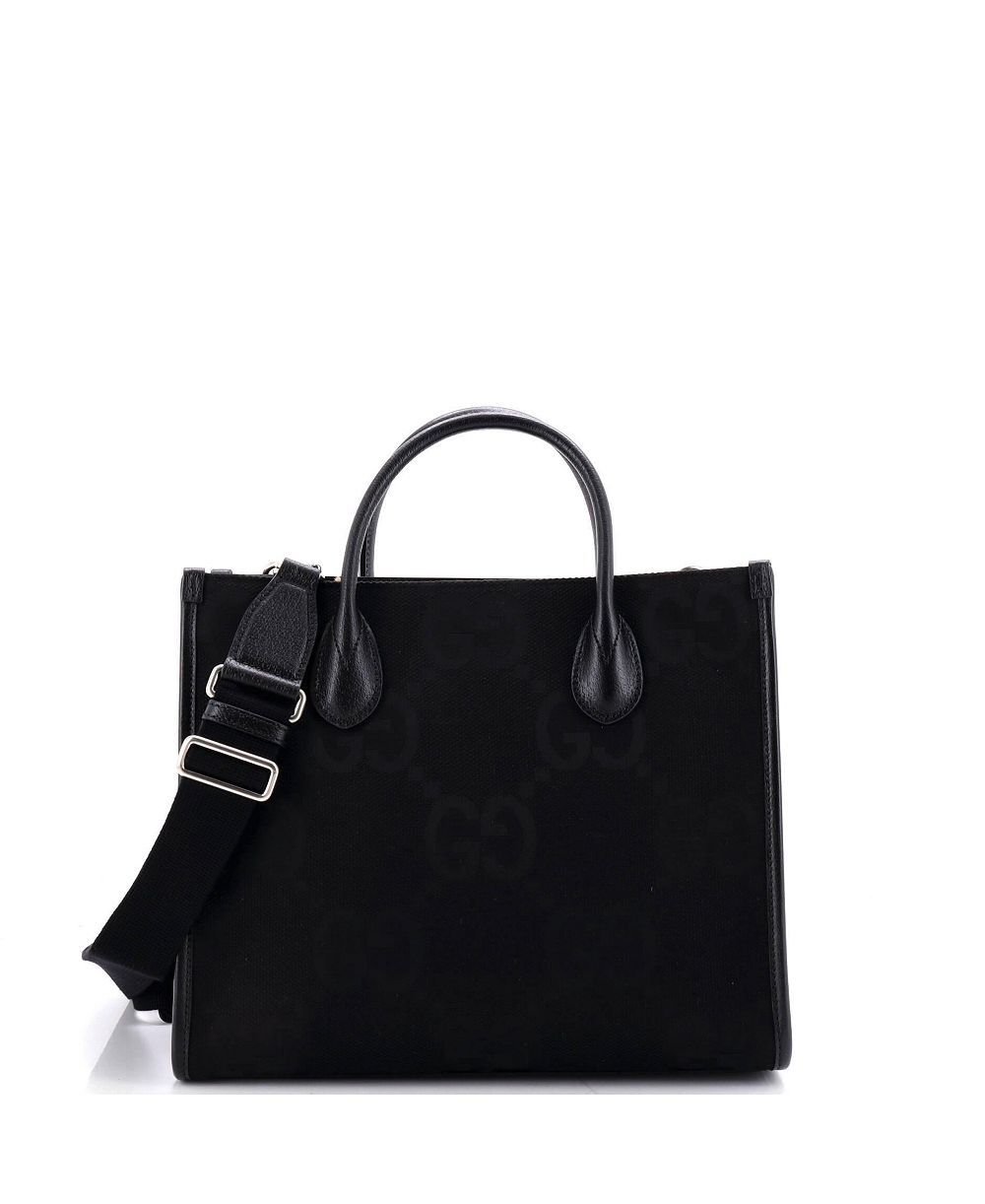 Pre-Owned Gucci маленькая трансформируемая сумка-тоут Jumbo из ткани GG Canvas