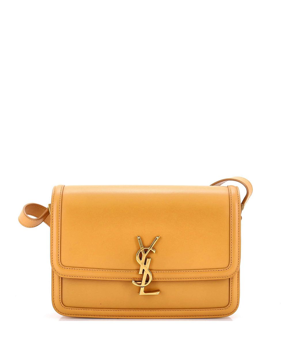 Pre-Owned Saint Laurent Medium Solferino Bag Leather
