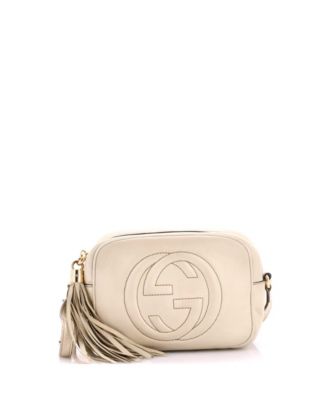 Pre-Owned Gucci Small Soho Disco Crossbody Bag Leather