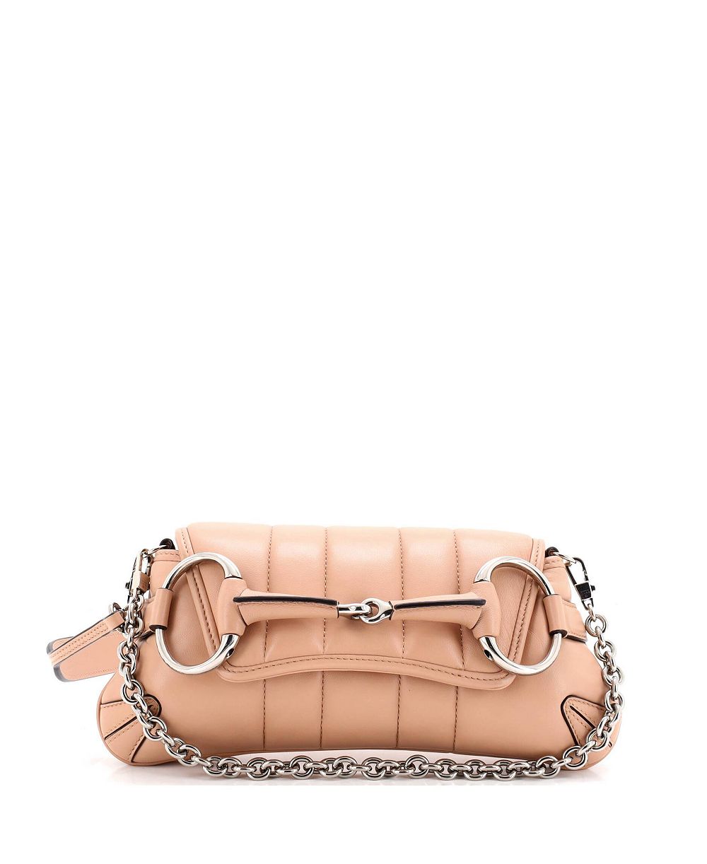 Б/у сумка Gucci Medium Horsebit Chain с вертикальной стеганой кожей
