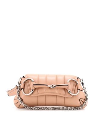 Б/у сумка Gucci Medium Horsebit Chain с вертикальной стеганой кожей