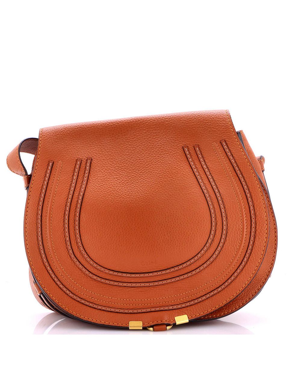 Pre-Owned Chloe Medium Marcie Crossbody Bag Leather