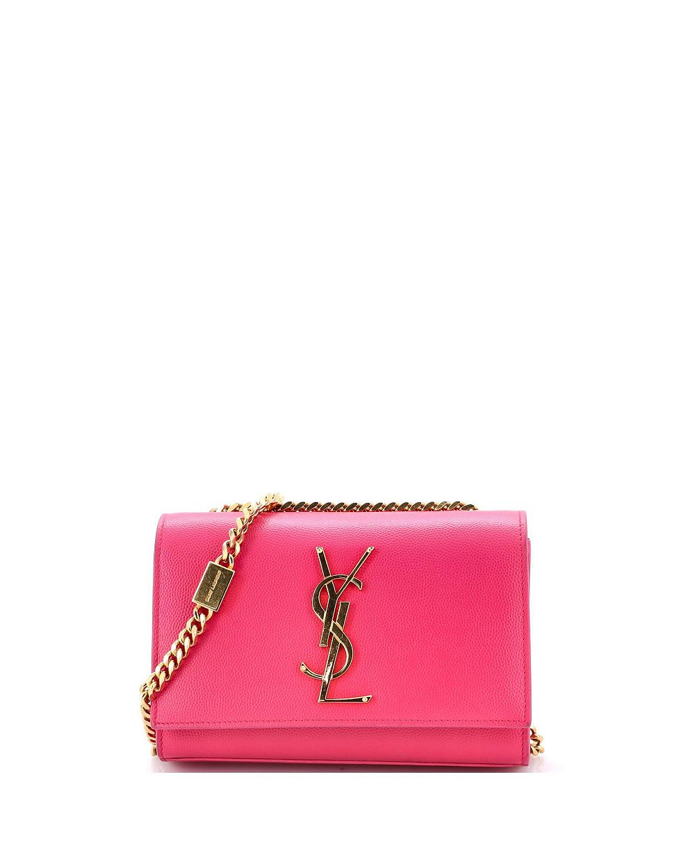 Б/у сумка через плечо Saint Laurent Small Classic Monogram из зернистой кожи