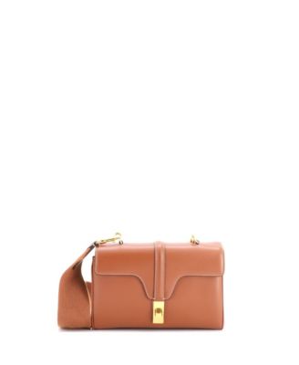 Б/у сумка Celine Teen Soft 16 из гладкой телячьей кожи