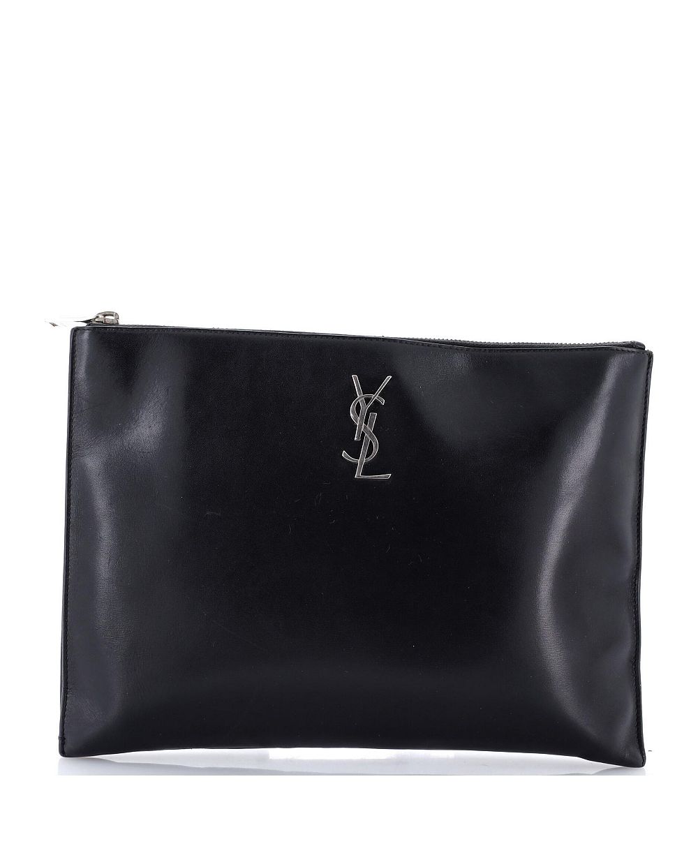 Кошелек-клатч Pre-Owned Saint Laurent Medium Classic Monogram из кожи