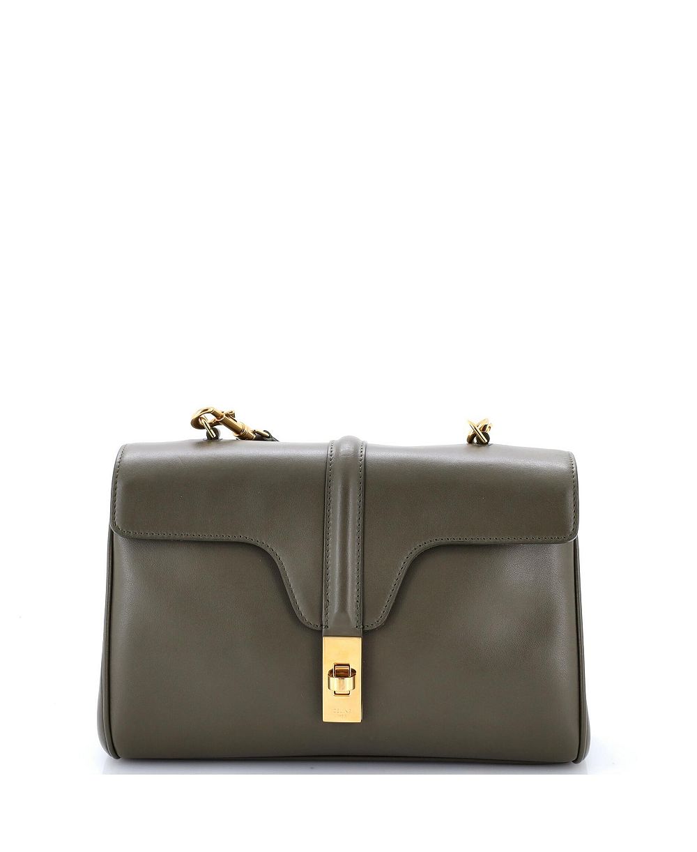 Pre-Owned Celine молодежная мягкая сумка 16 из гладкой телячьей кожи