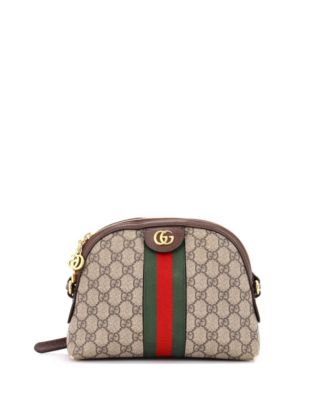 Сумка Gucci Small Ophidia Dome из ткани GG Coated Canvas