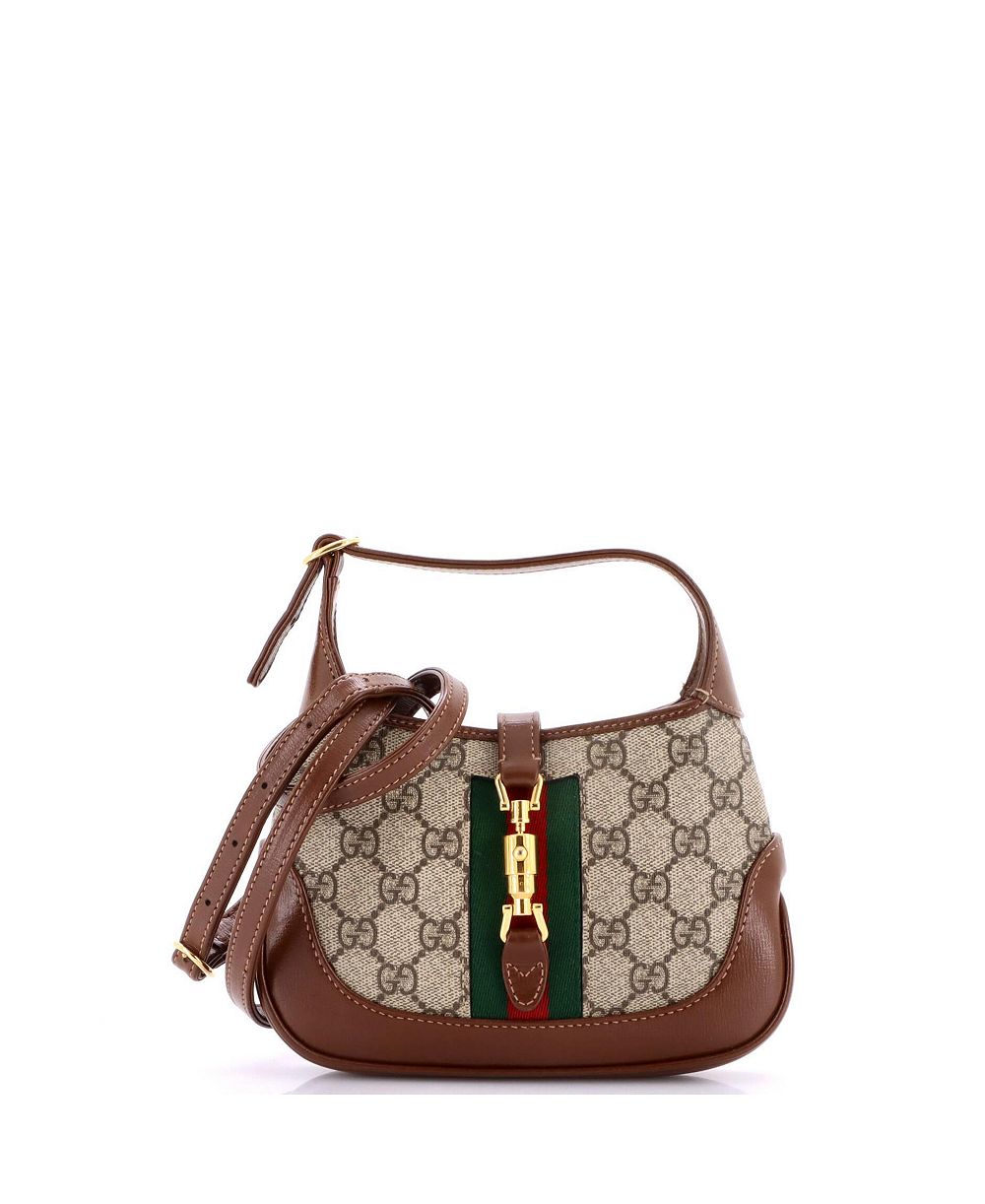 Pre-Owned Gucci Mini Jackie 1961 Hobo GG Coated Canvas