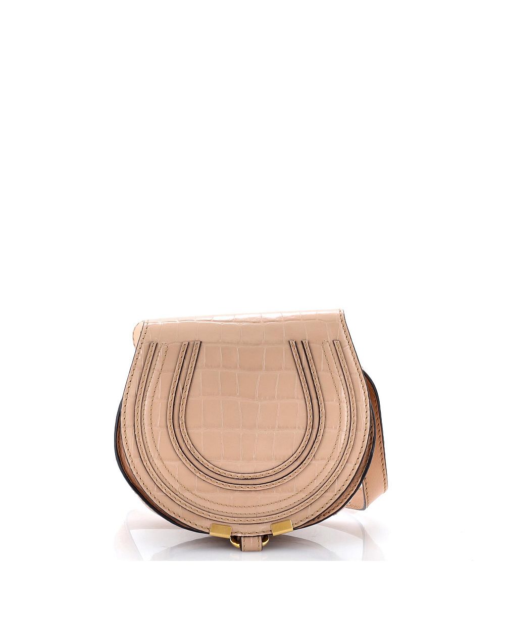 Pre-Owned Chloe мини-сумка через плечо Marcie из тисненой кожи