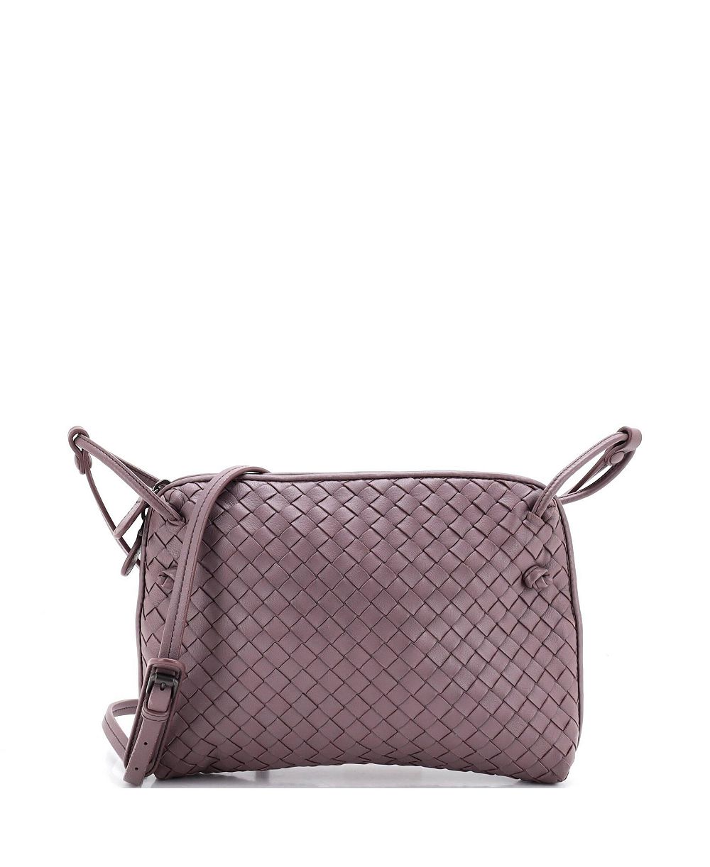 Pre-Owned Bottega Veneta маленькая сумка через плечо Nodini из нappa с плетением Intrecciato