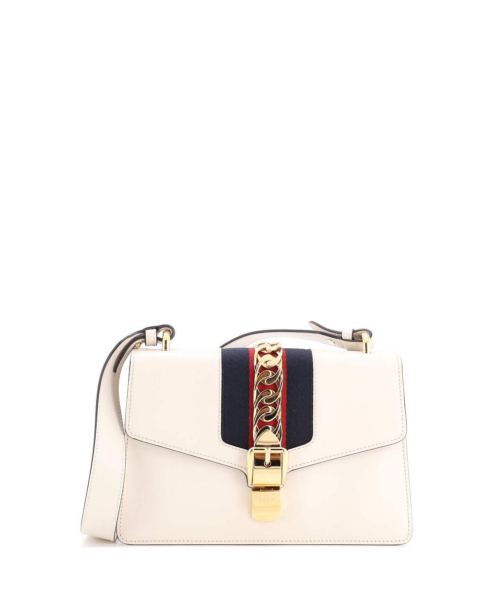 Pre-Owned Gucci маленькая кожаная сумка через плечо Small Sylvie