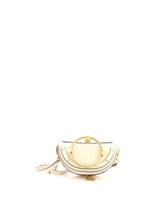 Pre-Owned Chloe Кожаная сумка через плечо Mini Nile