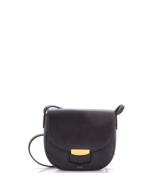 Сумка-кроссбоди Pre-Owned Celine Small Trotteur из зернистой кожи