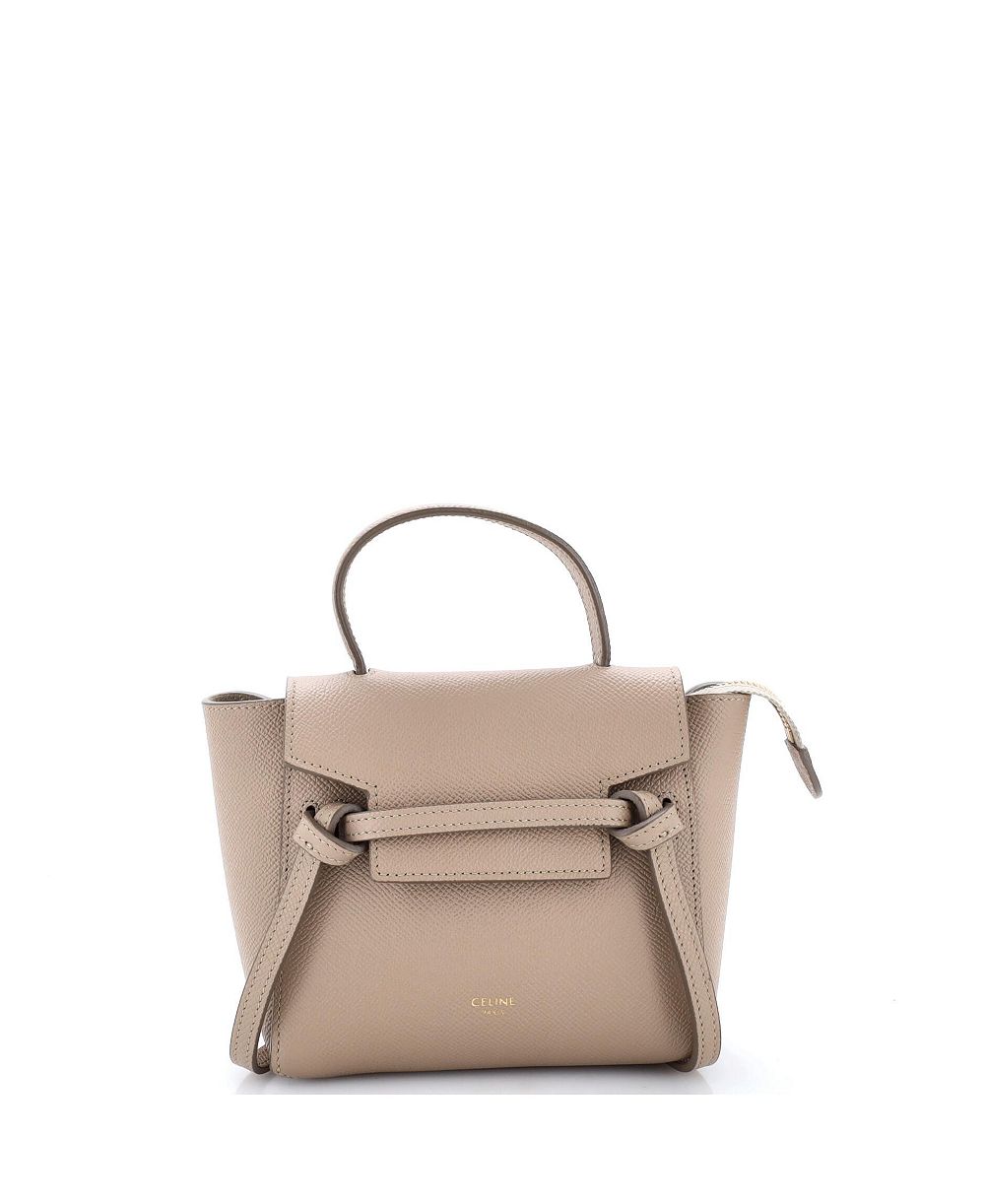 Pre-Owned Celine Pico Belt Bag Textured Leather