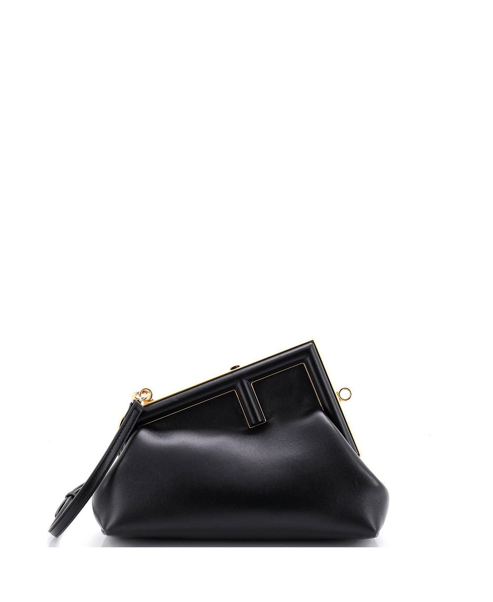 Маленькая кожаная сумка Fendi First, б/у