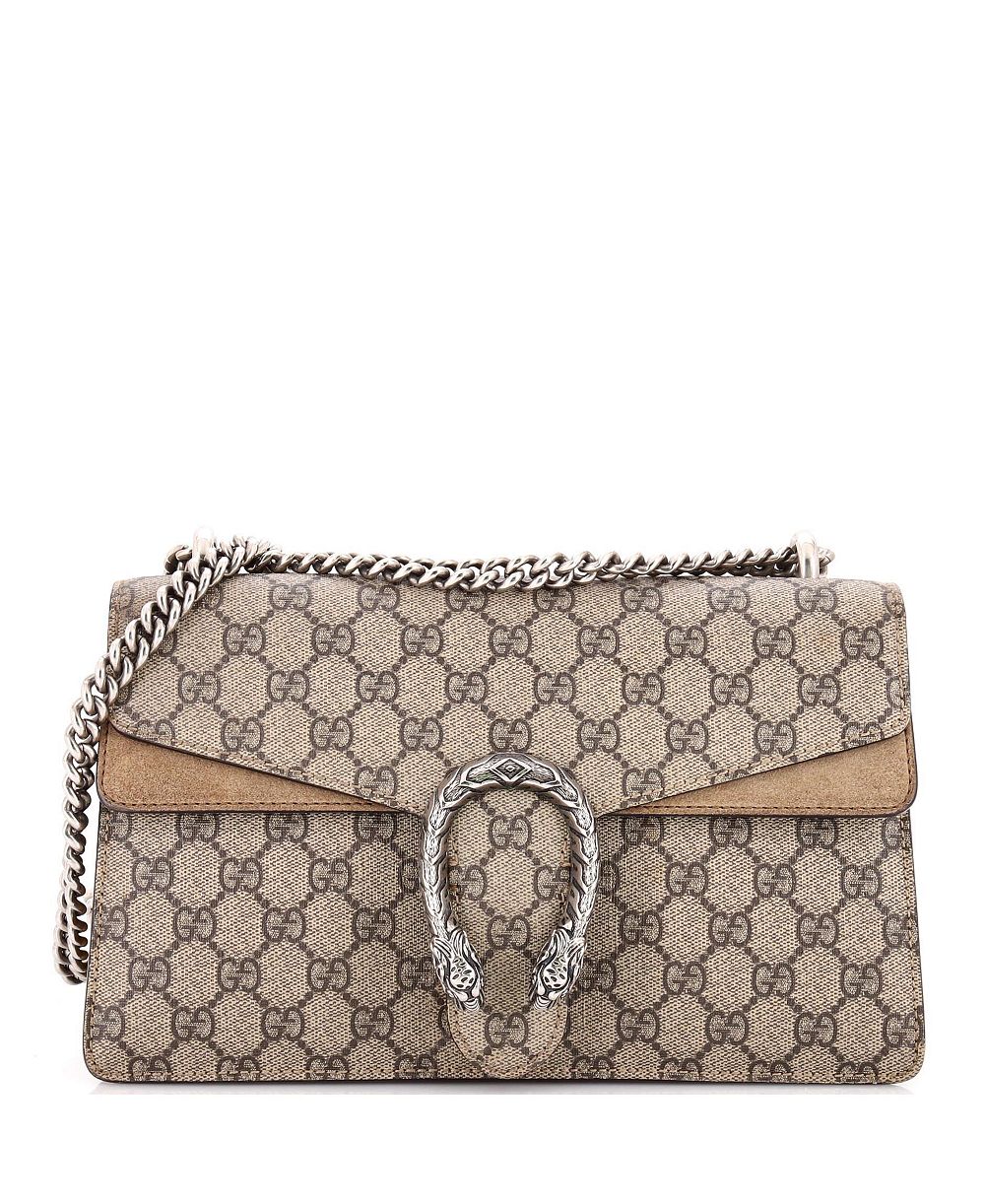 Pre-Owned Gucci маленькая сумка Dionysus из ткани GG coated canvas