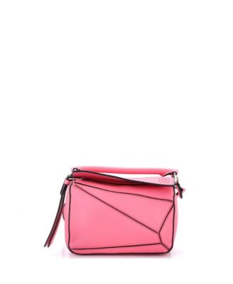 Б/у сумка Loewe Mini Puzzle из кожи