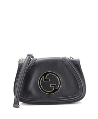 Pre-Owned Gucci Small Blondie NM Chain Crossbody Bag Leather