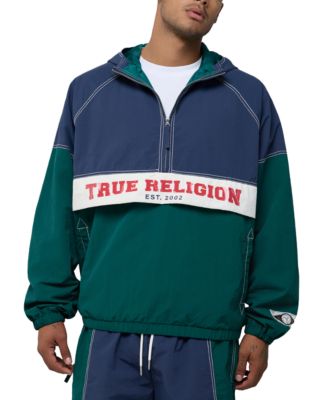 True Religion Мужская куртка-анорак Color-Block Big T