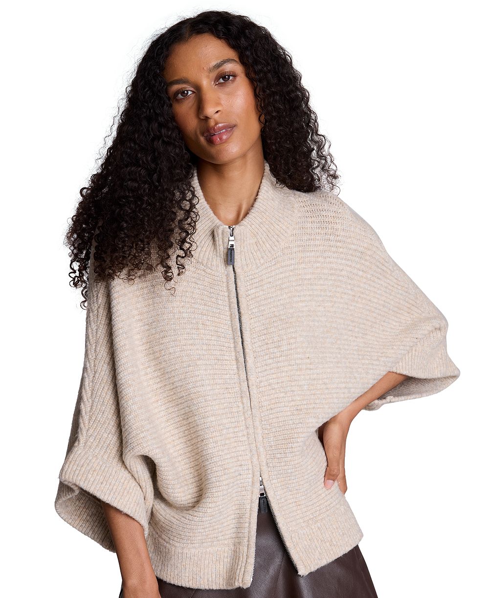 Женский кардиган Kenneth Cole ELBOW SLEEVE DOLEMAN ZIP UP