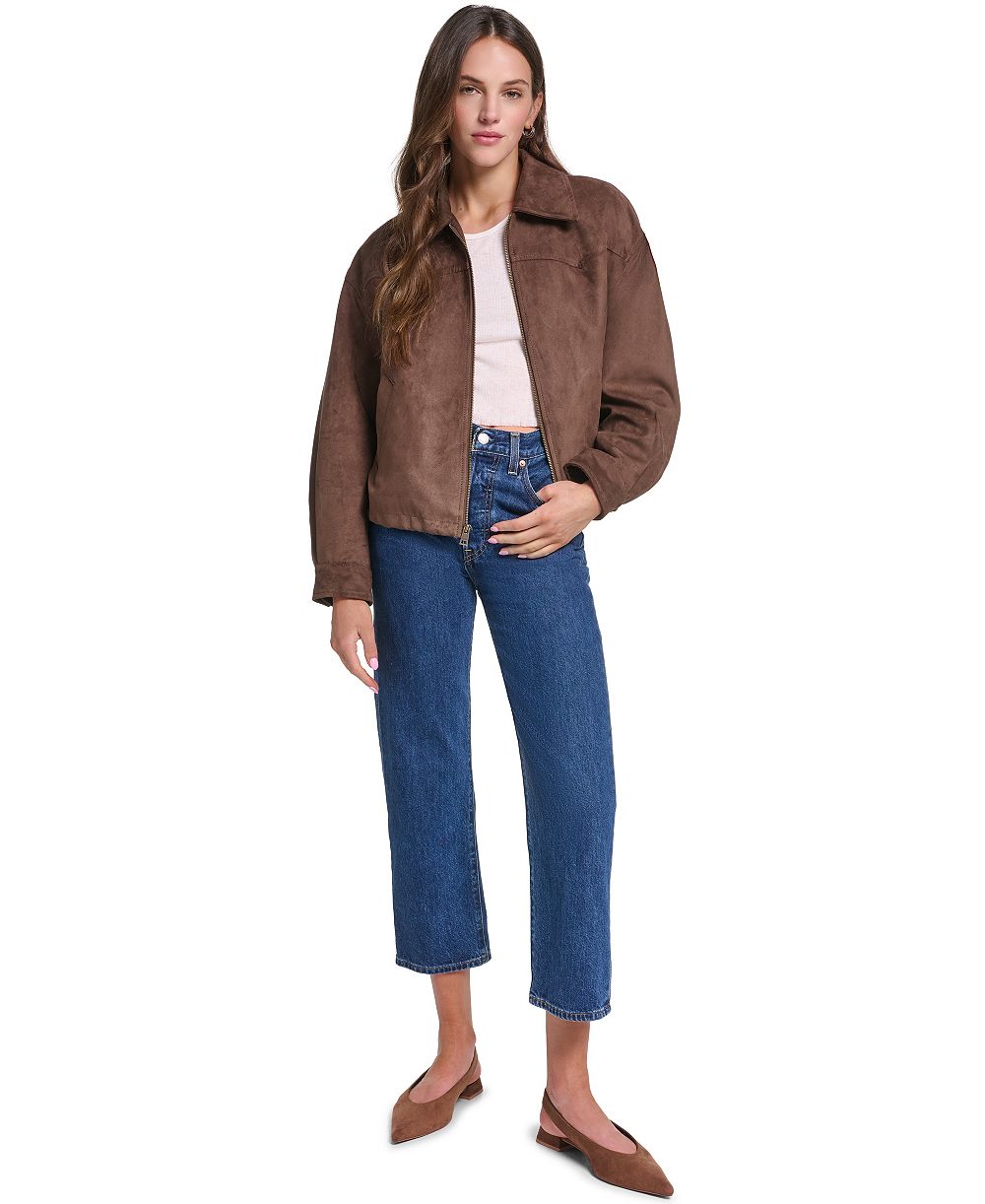 Levi's Women's Western Yoke Bubble Hem Jacket