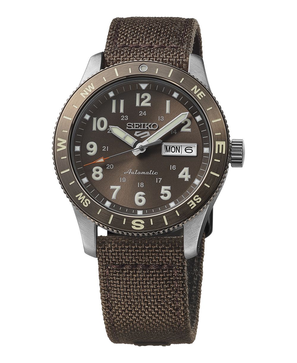 Seiko Men's 5 Sports Field Automatic Analog Watch, Water-Resistant to 100 Meters, 41mm