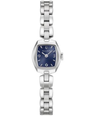 Bulova Women's Goddess of Time Jackie Silver-Tone Stainless Steel Bracelet Watch 18mm