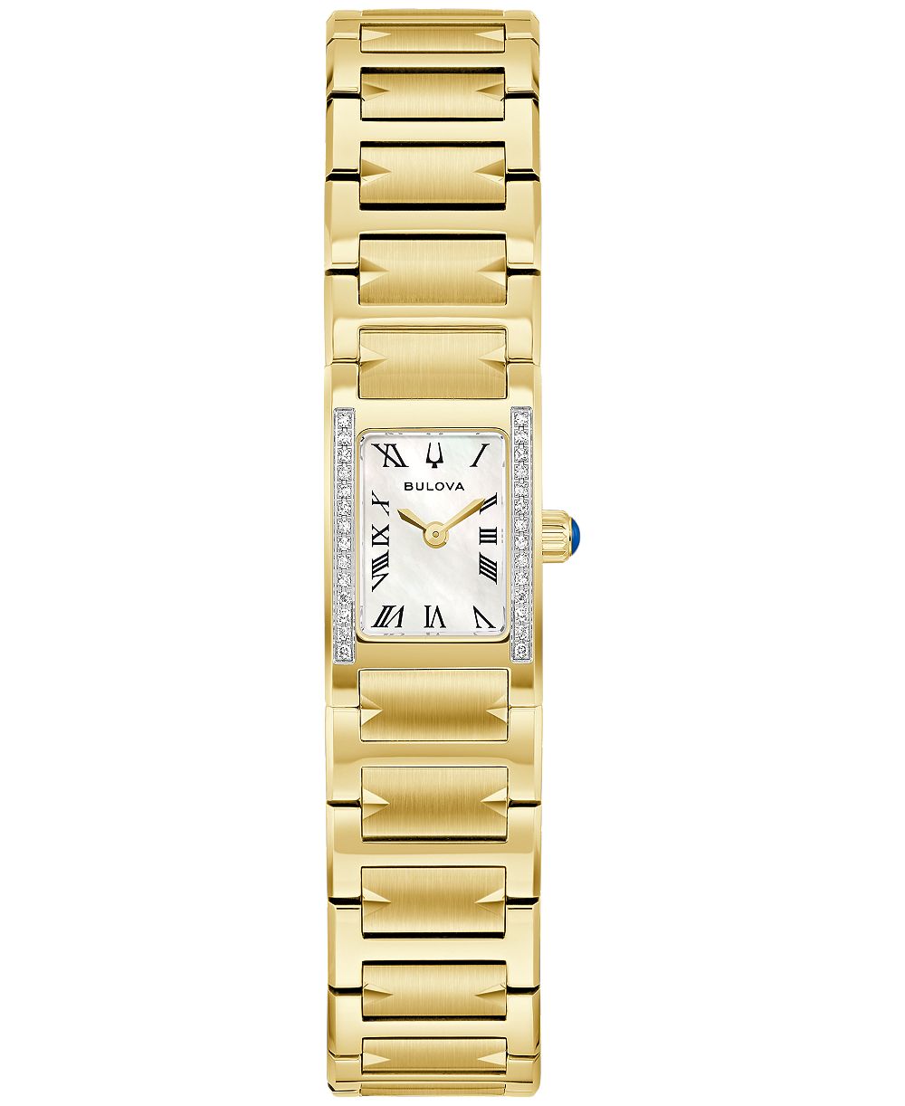 Женские наручные часы Bulova Marc Anthony Harmony Gold-Tone Stainless Steel 14mm