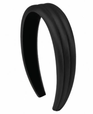 Each Jewels Women's Michelle Triple Piped Quilted Satin Sculptural Headband