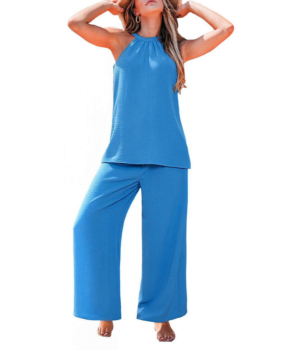 Cupshe Женский комплект Cupshe Blue Horizon Casual Resort Co-Ord