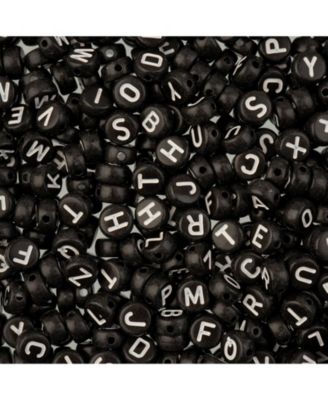 John Bead круглые пластиковые бусины для творчества 4x7mm, 72g