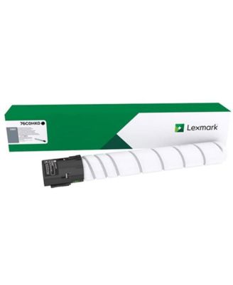 Черный картридж тонера высокой емкости Lexmark 76C0HK0 для принтера CS923de, ресурс 34000 страниц